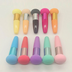 Éponge de maquillage <span class=keywords><strong>en</strong></span> <span class=keywords><strong>forme</strong></span> de <span class=keywords><strong>champignon</strong></span> pour poudre - Product Image 3