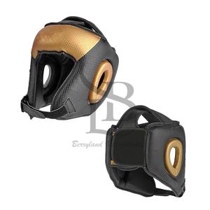Protectores de cabeza de boxeo-Kickboxing Headgear-Protectores de cabeza de protección de barbilla de cara completa-Casco de boxeo hecho a medida e impreso Oem - Product Image 1