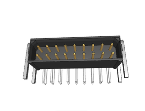 M80-8411842 độ tin cậy cao datamate j-tek IP65 điện PCB kết nối 9 + 9 POS. Nam dil ngang throughboard kết nối 2.00mm - Product Image 3