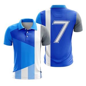 Polos de Manga Corta para Hombre, Sublimados, de Algodón, Tallas Grandes, OEM, Personalizados, Moda Casual - Product Image 3