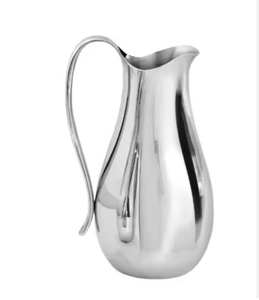 Meilleures ventes 1700ml Vente en gros Pichet en cuivre pur au design antique Pichet royal en métal haut de gamme pour boire Servir de l'eau - Product Image 3