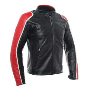 Veste de moto en cuir respirante, imperméable et coupe-vent pour homme, nouvelle collection automne-hiver, manches longues, service OEM - Product Image 6