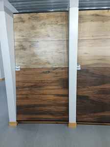 Azulejos de losa de porcelana pulida modernos de 600x1200mm, textura sólida, aspecto de madera vitrificada esmaltada para baño, hogar, sala de estar, Villas - Product Image 6