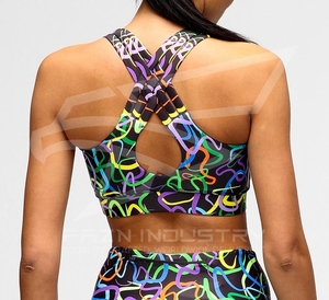 Sujetador deportivo personalizado para mujer al por mayor, ropa de gimnasio de alta calidad, Sujetador deportivo, Sujetador deportivo para gimnasio más vendido - Product Image 3