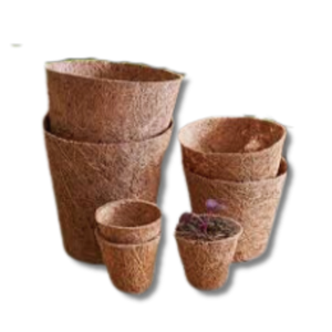 Vente en gros de pots de coco coco: idéal pour les plantes et les fleurs à l'intérieur ou à l'extérieur Taille personnalisée - Product Image 6