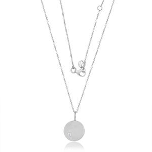 สร้อยคอจี้925แท้สีขาวบุษราคัมหรูหราสำหรับผู้หญิงเครื่องประดับ - Product Image 2