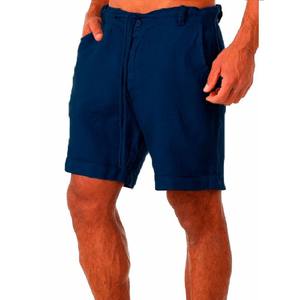 Meilleur prix OEM Short décontracté taille moyenne en toile tricoté Cargo pour homme de haute qualité confortable et jeune avec broderie de logo personnalisé - Product Image 1
