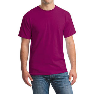 Camiseta de algodón con cuello redondo para hombre a la moda, camiseta ligera de ajuste informal para uso diario y estilo de vida activo al aire libre - Product Image 1