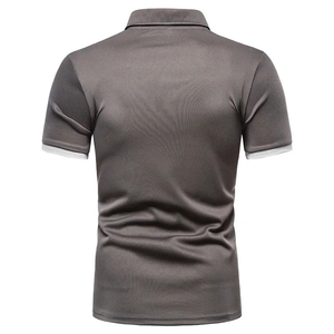 Polos de algodón informales para hombre con logotipo bordado personalizado de alta calidad, ropa deportiva de talla grande, Polo Street Fashion Polo para hombre - Product Image 5