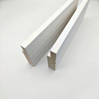 Venta Directa de Fábrica, Moldura de Madera Moderna Resistente al Agua, Certificada por FSC, Pino Radiata Imprimado en Blanco, Marco de Puerta