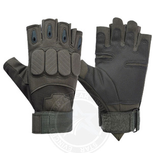 Gants tactiques demi-doigts pour hommes pour les activités de plein air pour le tir à vélo, le paintball et la conduite de motocyclettes - Product Image 2