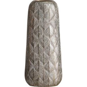 Florero moderno de forma redonda, diseño fresco, grabado, estilo elegante, hogar, mesa decorativa para Hotel, restaurante, hecho de aluminio - Product Image 5