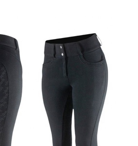 Ropa de equitación, pantalones de equitación con bolsillos, pantalones ecuestres absorbentes para mujer, personalización completa. - Product Image 3