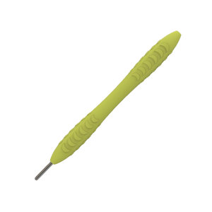 Ergonomic Lime Green Silicone Dental Mirror Handle Professional Diagnostic Base Manual <b>Tooth</b> <b>Cleaning</b> <b>Tool</b> Manufacturer Pakistan - Product Image 5
