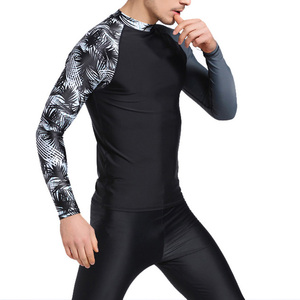 Vente en gros de vêtements de fitness de qualité supérieure Rash Guard pour hommes Rash Guard serré à manches longues par compression Fabricant professionnel - Product Image 3