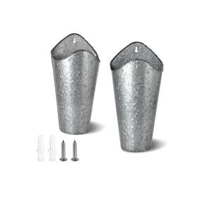 Pot de fleurs en métal de conception américaine pour la maison et le jardin Pot de fleurs taille personnalisée fait à la main en gros en vrac - Product Image 6