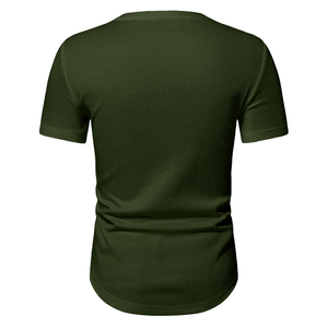 Producto Popular para hombre, camiseta de alta calidad, producto personalizado con timbre, camiseta de tela elástica con cuello redondo en blanco para hombre - Product Image 2