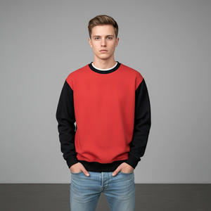 Hauts décontractés à manches longues pour hommes, grande taille, printemps et automne, sweat-shirt à col rond pour hommes, pour l'extérieur - Product Image 2