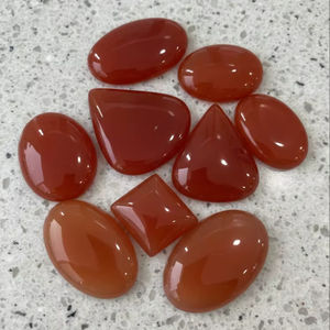 Bijoux pour femmes de haute qualité, dernières tendances en ligne, cabochon lisse en pierre précieuse naturelle de cornaline - Product Image 6