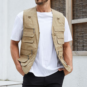 Veste de pêche en vente chaude pour les fabricants de vêtements pour hommes, meilleur matériau, logo personnalisé, produit haut de gamme, veste de pêche respirante pour hommes - Product Image 4