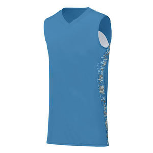 Ensemble de robe d'uniforme de basket-ball d'équipe personnalisé pour hommes débardeur court respirant short de motard motif à carreaux de grande taille 180g tissu tout - Product Image 3