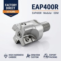 Tête de fraise CNC EAP400R en gros coupe rapide à 4 cannelures avec fraise en bout durable prend en charge OEM et ODM