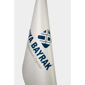 Drapeau de jardin ou bannière personnalisés en aluminium ou en fibre de verre avec logo imprimé numériquement (polyester ou soie) - Product Image 3
