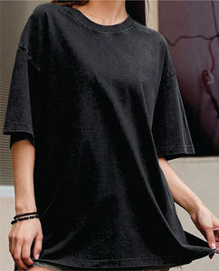 100% coton hommes T-Shirt élégant à manches courtes décontracté mode tricoté conception coupe ample séchage rapide respirant - Product Image 1