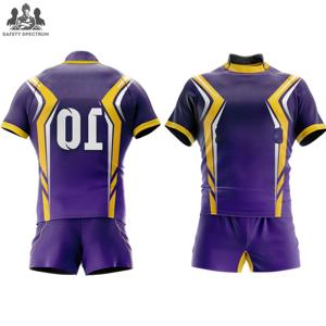 Meilleures ventes : Ensemble de maillots de rugby personnalisés de haute qualité, séchage rapide, respirant, écologique, 100 % polyester, unisexe, avec logo personnalisé - Product Image 2