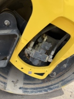 Rouleau compresseur vibrant à double tambour BOMAG BW203 AD-4 de 13 tonnes d'occasion, certifié CE EPA, compacteur d'asphalte tandem à vendre