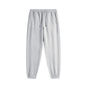 Service OEM Pantalons de jogging 100% coton personnalisés pour hommes Pantalons de survêtement avec impression unie, Vente en gros - Product Image 1