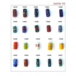 Handmade Millefiori Glass <b>Beads</b> Mix Shape Glass <b>Beads</b> in Unique Design Mixed <b>Color</b> Bracelet Necklace <b>Beads</b> for Jewelry Making - Product Image 2