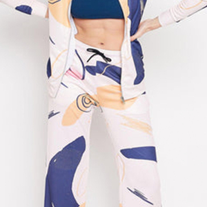 Survêtements respirant nouveau élégant partout impression costume femmes deux pièces survêtement fabricant ensemble femmes respirant survêtement - Product Image 4