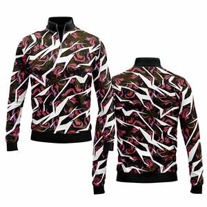 Chaqueta de sudor con cremallera de cuarto personalizada de alta calidad para hombres y mujeres, ropa deportiva para jóvenes, jersey de equipo de secado rápido - Product Image 2