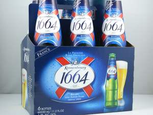 Vente en gros de bière Kronenbourg de qualité supérieure / Bière Lager / Bière Blanche 1664 de couleur claire en vrac, en fût, en boîte, à vendre - Product Image 4