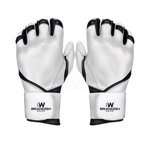 Último diseño Guantes de bateo de béisbol Material de cuero Guantes de bateo de béisbol 2025 Tasa de venta completa - Product Image 5