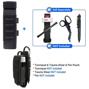 1000D Respirant Laser Cut Molle Garrot Pouch Tactique Médical Nylon/Polyester/PC Holster pour une utilisation en extérieur - Product Image 3