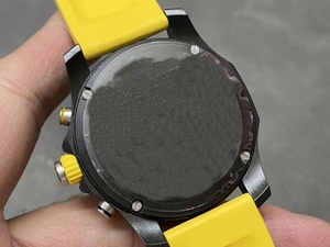 Youth Carbon Fiber 44mm <b>Chronograph</b> Wrist Watch Original Movement Sapphire Glass Mirror <b>Automatic</b> Mechanical Watch - Product Image 4