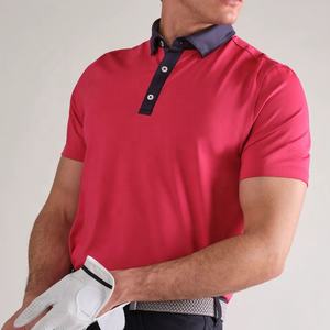 Chemises polo de sport de golf pour hommes sur mesure, coupe athlétique, tissu de qualité supérieure, taille fidèle pour le fitness et le sport - Product Image 4