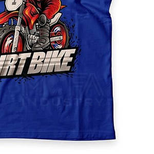 เสื้อยืดผ้าฝ้าย DTG สำหรับผู้ชายเสื้อยืดลำลองทรงหลวมพิมพ์ลายตัวอักษรเสื้อพิมพ์ลายกราฟิกแบบกำหนดเอง100% - Product Image 4