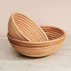 Excellent quality rattan proofing baskets handmade cane brotform banneton bread yeast basket - Product Image 2