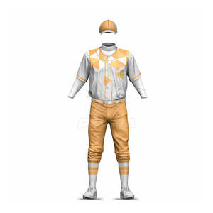 Uniforme de béisbol de equipo hecho profesional, ropa deportiva cómoda, uniformes de béisbol de secado rápido - Product Image 1