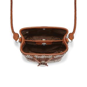 Sac à main décontracté de luxe pour femmes, sac à bandoulière simple en cuir PU vintage, sac à main inspiré des designers, sac à bandoulière tendance, portable - Product Image 2