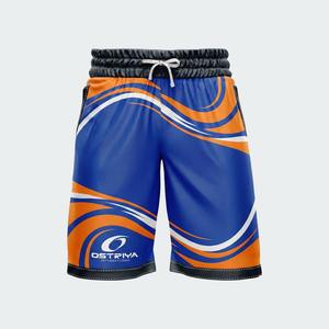 กางเกงบาสเก็ตบอลพิมพ์ลายแบบระเหิดความร้อน แห้งเร็ว รับผลิตกางเกงบาสเก็ตบอลแบบซับลิเมชั่นตามสั่ง MOQ ต่ำ ดีไซน์ใหม่ 2026 - Product Image 2