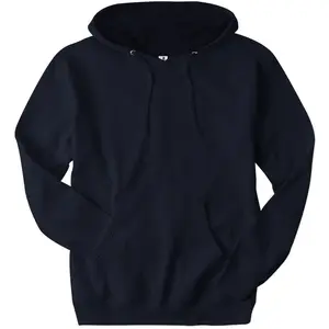 Pull à capuche en molleton éponge doux en tricot/sweat à capuche en éponge française en molleton pull en coton biologique avec cordon de serrage coréen - Product Image 1