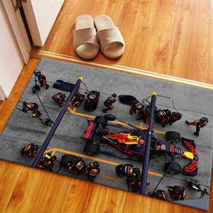 Tapis Max Verstappen Formule F1, tapis imprimé, tapis de course automobile, tapis à poils doux - Product Image 5
