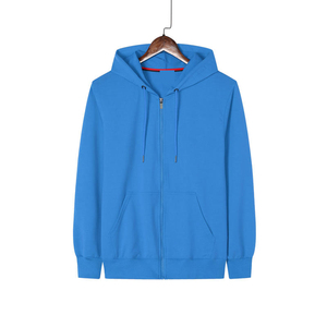 Veste d'entraînement à capuche avec fermeture éclair pour hommes, survêtement à manches longues par sublimation, technique de broderie pour l'hiver, vente en gros - Product Image 1