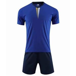 ชุดฟุตบอลคุณภาพพรีเมียม ปรับแต่งได้เต็มที่ พิมพ์ลายด้วยความร้อน โพลีเอสเตอร์ 100% ป้องกันแบคทีเรีย ระบายอากาศได้ดี สำหรับทีมที่กำหนดเอง - Product Image 1