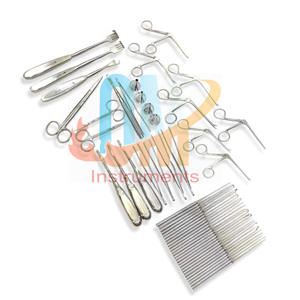 Instrumental de Timpanoplastia, Juego de 58 Piezas, Microcirugía de Oído, Instrumental Ortopédico ENT, Acero Inoxidable de Grado Médico, Estándar Alemán - Product Image 5