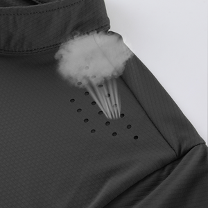 Bán Buôn Tùy Chỉnh Người Đàn Ông Phù Hợp Với Người Đàn Ông Của Nén Áo Sơ Mi Đặt Cao Đàn Hồi Nhanh Chóng Làm Khô Thoáng Khí Thể Thao Phòng Tập Thể Dục Tập Thể Dục - Product Image 6